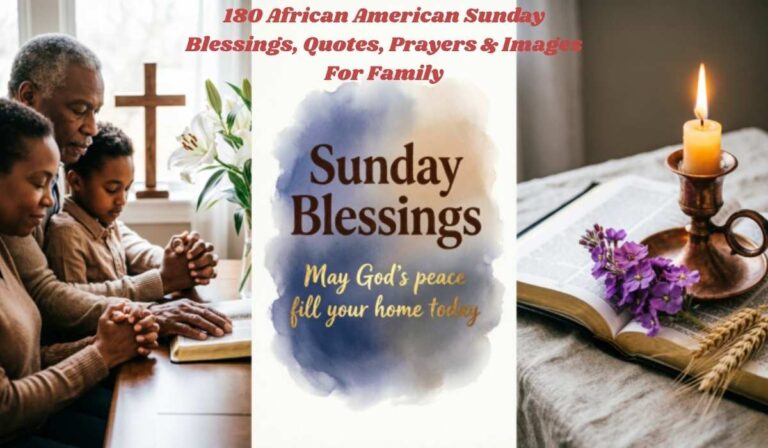 African American Sunday Blessings