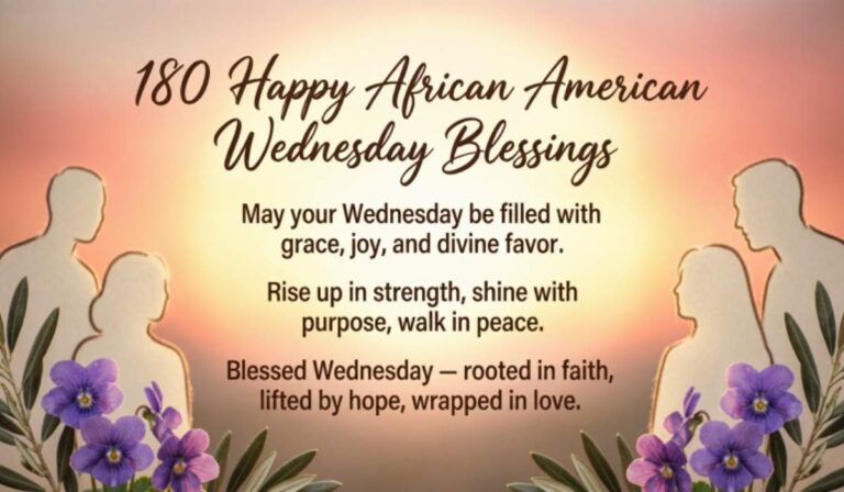 African American Wednesday Blessings