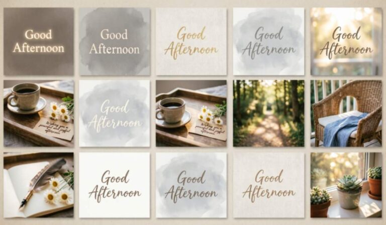 Afternoon Blessings