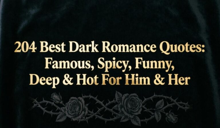 Dark Romance Quotes