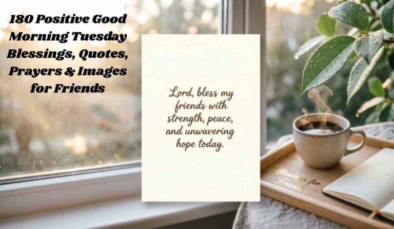 Good Morning Tuesday Blessings