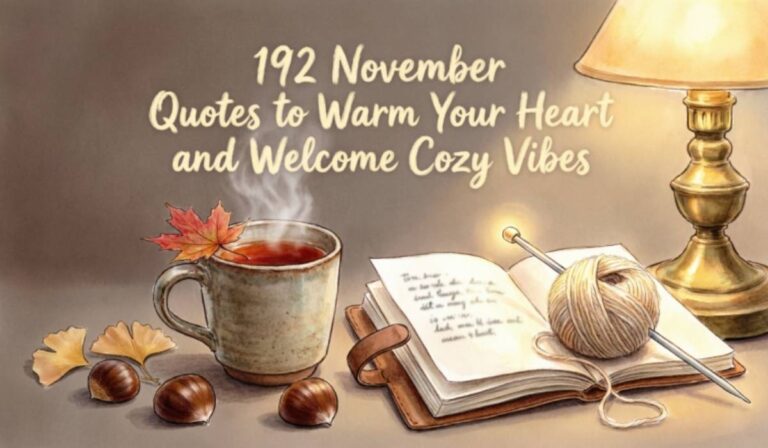 November Quotes