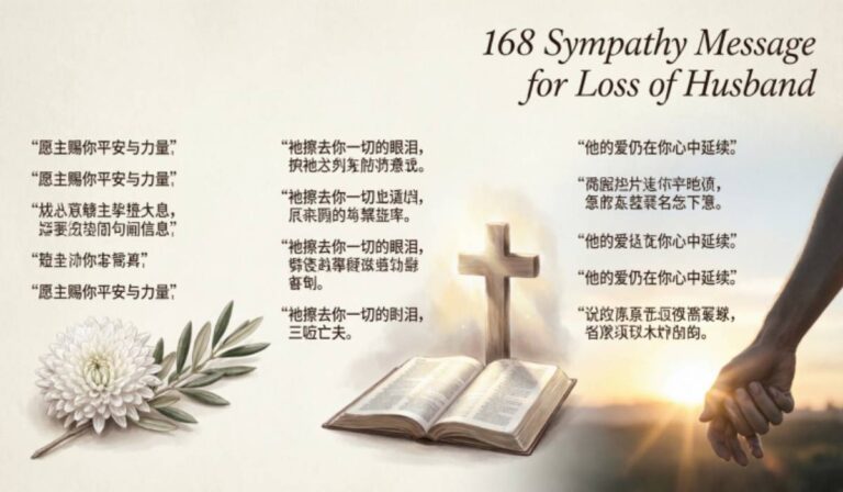 Sympathy Message for Loss of Husband