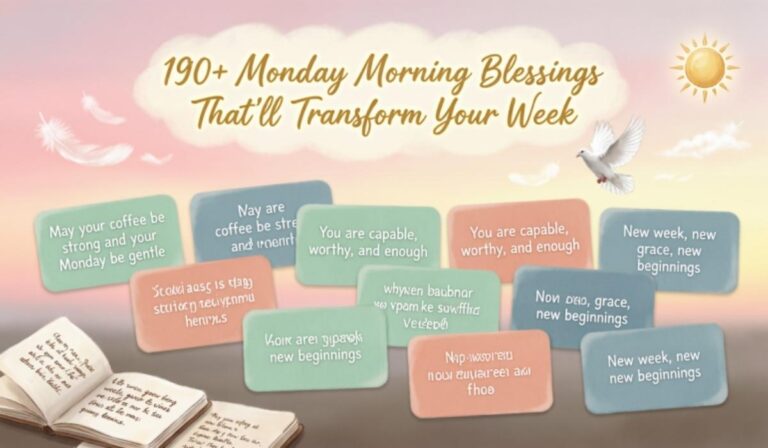 Monday Morning Blessings
