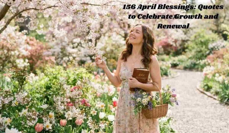 April Blessings