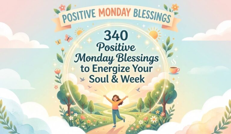 Positive Monday Blessings