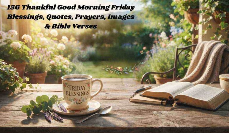 Thankful Good Morning Friday Blessings