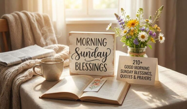 Morning Sunday Blessing