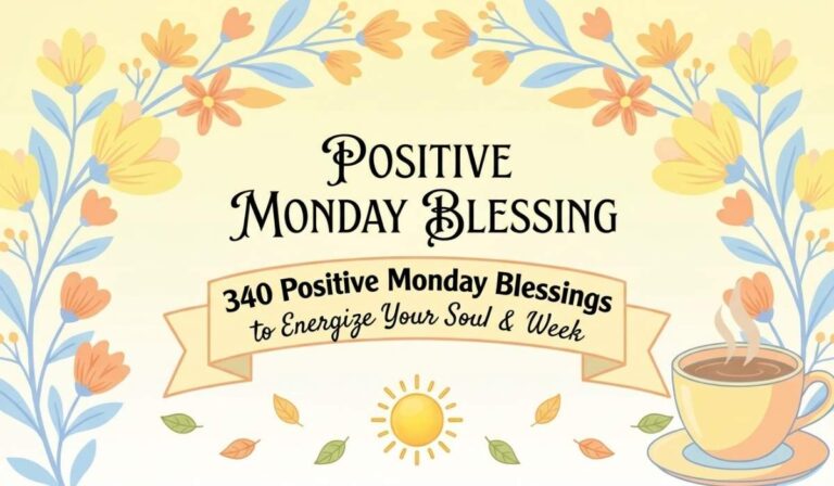 Positive Monday Blessing