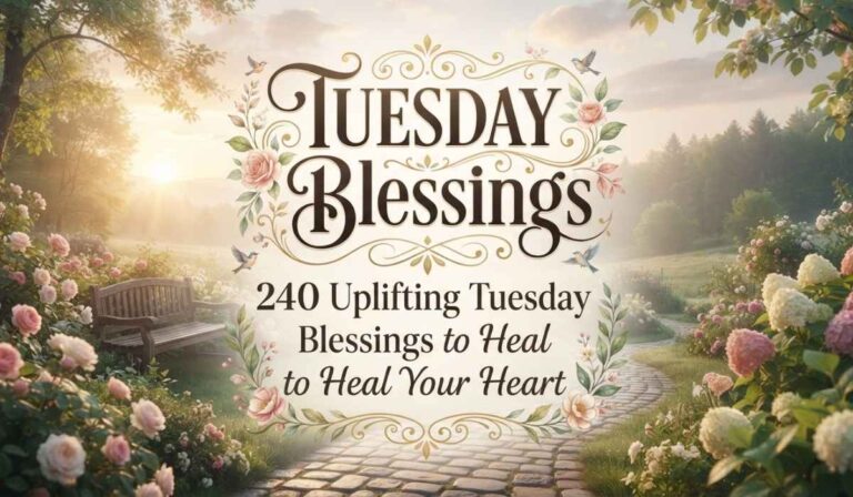 Uplifting Tuesday Blessings
