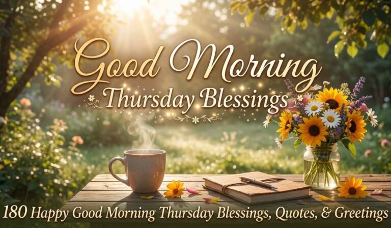 Good Morning Thursday Blessings