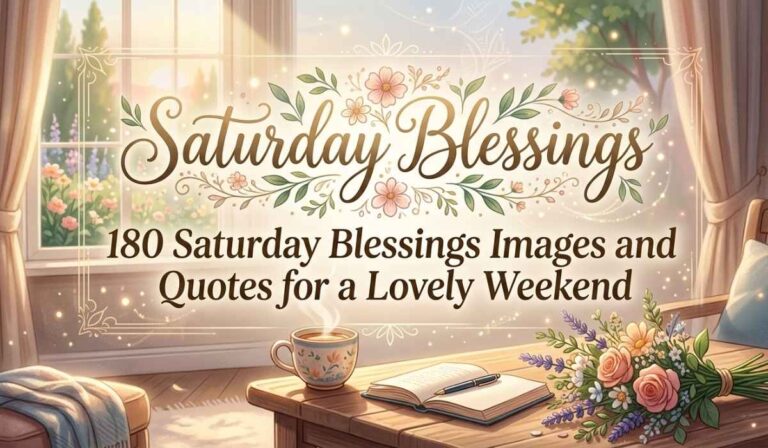 Saturday Blessings Image